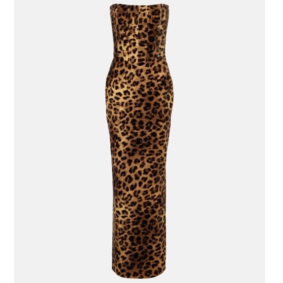 The New Arrivals by Ilkyaz Ozel Ambra Dress in Sauvage 34 New Womens Maxi Gown - Picture 9 of 16